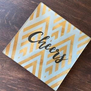 Cheers Platter 7”x7”